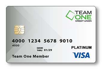 Platinum Visa Card | Team One Credit Union