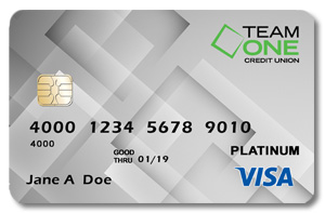 Platinum Card | Team One Credit Union